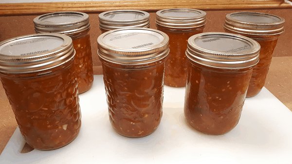 Easy Fresh Homemade Salsa Canning